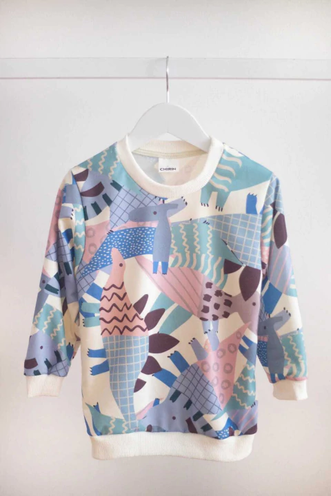 Buzo Rustico Dino Patch - comprar online