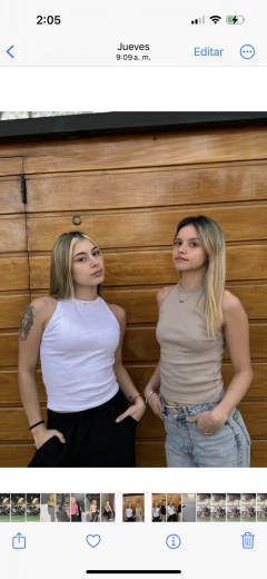 1075 MUS TALIA BASE T. RIB ALGODON PESADO CON LYCRA - tienda online