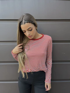 1123 REM DALIA RAY T. ALGODON VIS RAYADO - comprar online