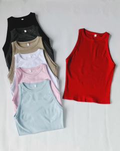 1075 MUS TALIA BASE T. RIB ALGODON PESADO CON LYCRA