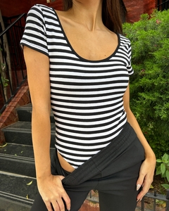 1100 BODY TERE RAY. JERSEY ALG RAYADO PESADO LYCRA - comprar online