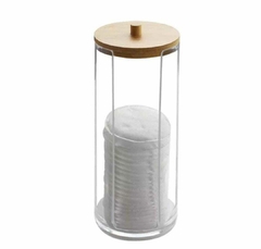 Organizador Acrilico Porta Discos de Algodón