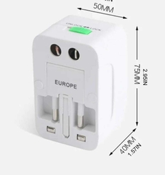 Adaptador Universal Enchufe Viajes Varios Países - Baluni
