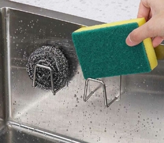 Soporte Esponja Adhesivo Organizador Acero Cocina Pack x 2 - comprar online