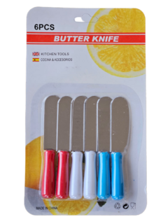 Set x 6 Untadores Espátula Utensilios Cocina Repostería