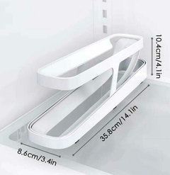 Contenedor Organizador Dispenser Huevos con Desplazamiento - Baluni