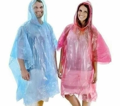 Piloto Poncho Capa Lluvia Descartable Caminata Viajes - comprar online