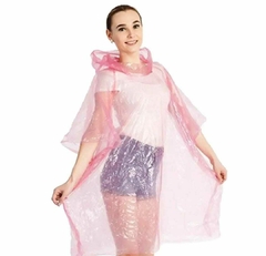 Piloto Poncho Capa Lluvia Descartable Caminata Viajes