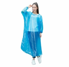 Piloto Poncho Capa Lluvia Descartable Caminata Viajes - Baluni