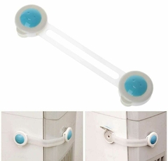 Traba Puerta Cajones Adhesivos Niños Seguridad Pack x 3