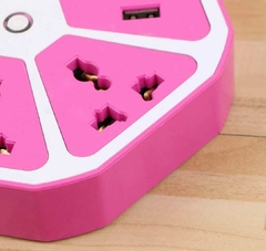 Zapatilla Alargue Universal Enchufe USB en internet