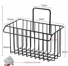 Canasto Adhesivo Colgante Baño Cocina Accesorios - Baluni