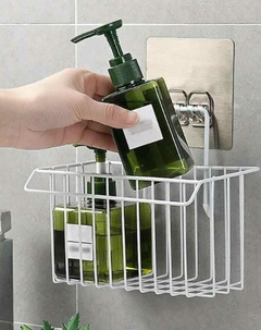 Canasto Adhesivo Colgante Baño Cocina Accesorios en internet