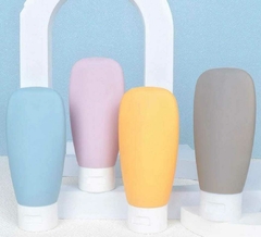 Envase Botella Recargable Dispensador Cremas Líquidos Set x 3 - comprar online