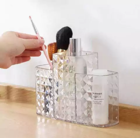 Organizador Accesorios con divisiones Escritorio baño