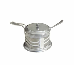 Azucarera con Tapa y Cuchara Línea Deco - comprar online