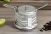 Azucarera con Tapa y Cuchara Línea Deco