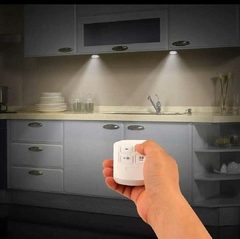 Luz Led Pack x 3 Con Control Remoto Escaleras Placard - tienda online