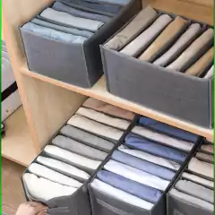 Organizador De Ropa Para Placard Cajón 7 Divisiones Chico - comprar online