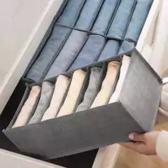 Organizador De Ropa Para Placard Cajón 7 Divisiones Chico - Baluni