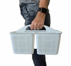 Canasto Organizador Productos Limpieza Cocina Baño