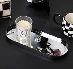 Bandeja Espejada Decorativa Home Adorno - comprar online