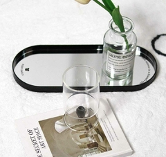 Bandeja Espejada Decorativa Home Adorno