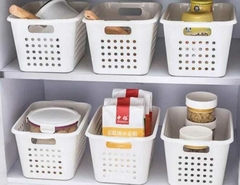 Canasto Organizador Cocina Baño Con Manija - Baluni