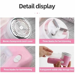 Saca Pelusa Removedor Bolitas Ropa Carga Usb - tienda online