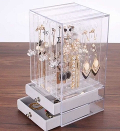 Organizador Accesorios y Joyas Acrílico Con Cajones