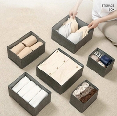 Set de 0rganizadores Ropa Placard Plegable 3 Tamaños Pack x 6 en internet