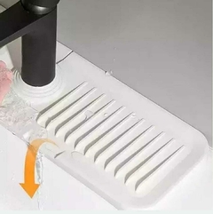 Alfombra Silicona Protectora Salpicadura Bacha Con Drenaje - tienda online