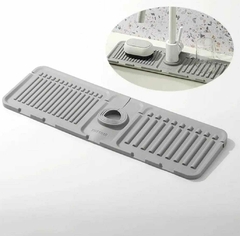 Alfombra Silicona Protectora Salpicadura Bacha Con Drenaje - Baluni