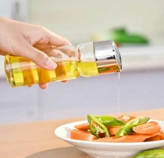 Set x 2 Piezas Aceitera Vinagrera Especiero Vidrio Con Base - comprar online