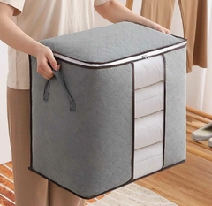 Organizador Almacenamiento Ropa Mantas Blancos Plegable - Baluni