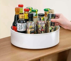 Bandeja Giratoria para Condimentos Cosmeticos Cocina Baño
