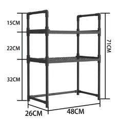 Soporte Soporte Organizador Para Microondas Mesada - tienda online