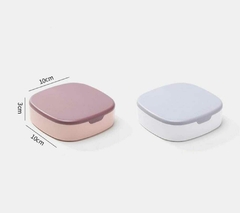Imagen de Mini Alhajero joyero Organizador con espejo portátil Viaje