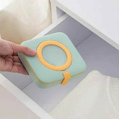 Imagen de Kit de Costura portatil completo doble bandeja costurero con lupa