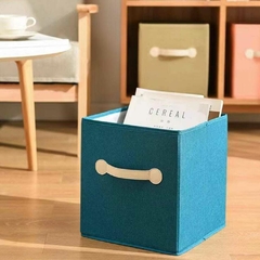 Cubo cesto organizador Almacenamiento plegable de tela con manija - comprar online