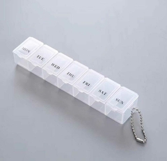 Pastillero organizador semanal diario contenedor pastillas - Baluni