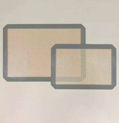 Placa silicona tipo silpat para horno cocina pack x 2 tamaños
