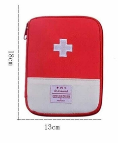 Kit Estuche Médico Botiquín Primeros Auxilios Portátil