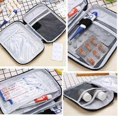 Kit Estuche Médico Botiquín Primeros Auxilios Portátil - Baluni