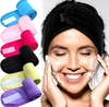 Vincha banda ajustable de toalla maquillaje cosmetologia spa .