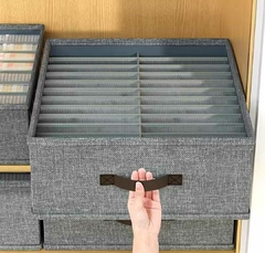 Organizador Ropa Caja Almacenamiento Placard Plegable 16 divisiones - comprar online