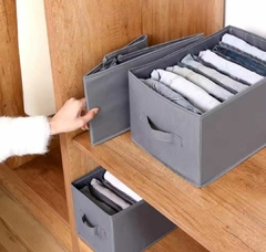 Organizador Ropa plegable guardado placard cajones rigido