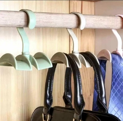 Percha organizadora multiuso carteras ropa accesorios espacios reducidos 360 * en internet