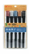 Palitos chinos para sushi decorados set x 10 unidades
