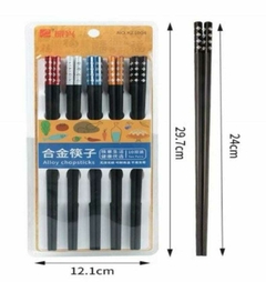 Palitos chinos para sushi decorados set x 10 unidades en internet